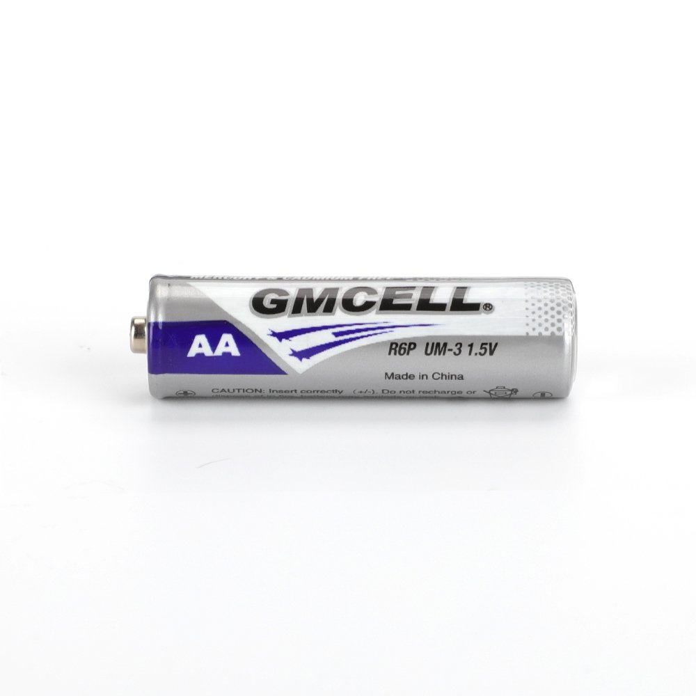 GMCELL cheap price 1.5V carbon zinc battery R6P AA 70mins Super heavy duty battery