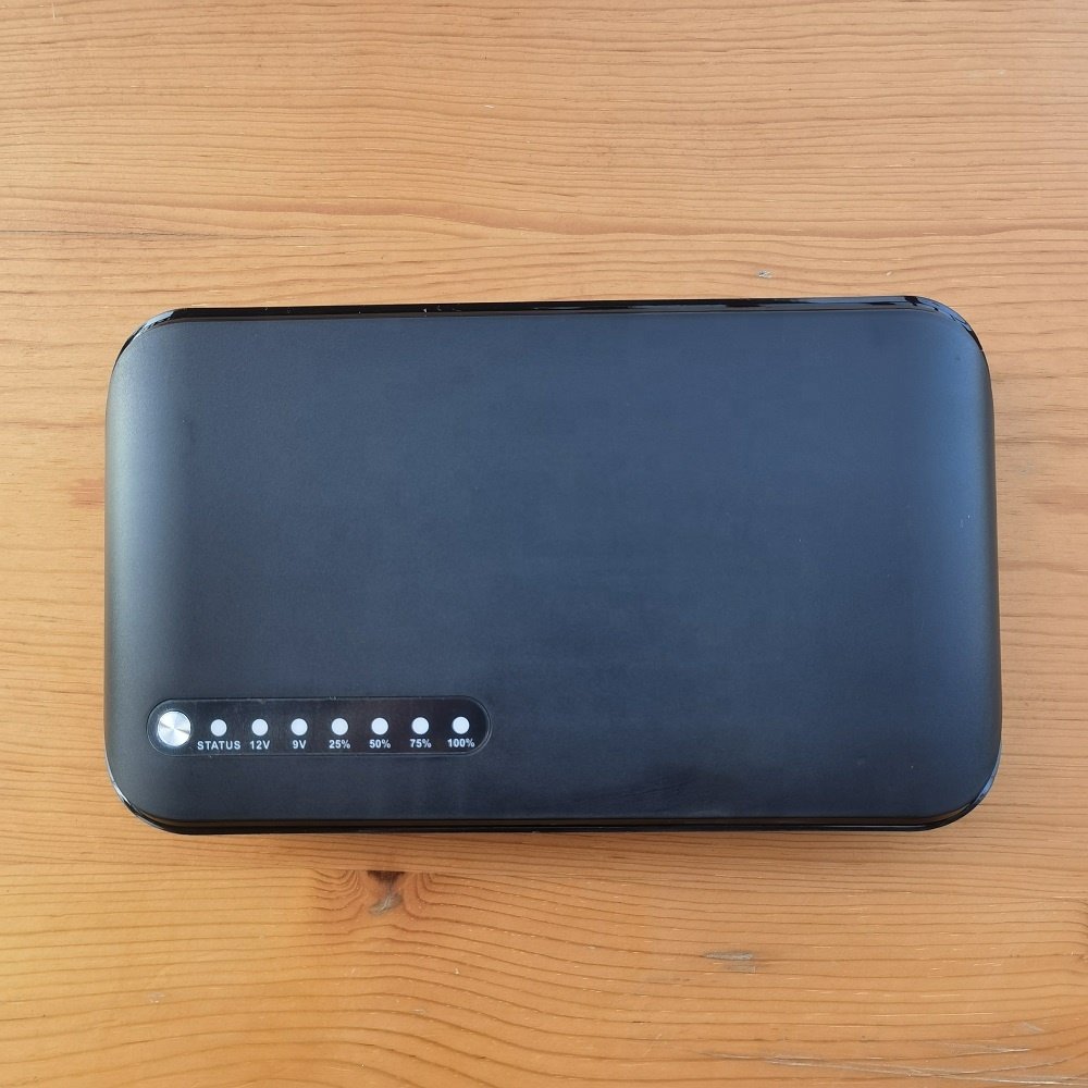 LSUN MP830 mini DC UPS with Lithium battery 20000mah power supply for digital products POE 24V 12V 5V long backup power supply