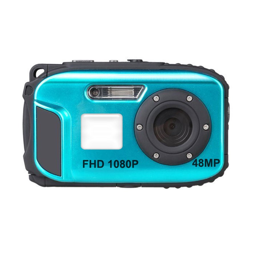 Winait 48 Mega Pixels Kids Waterproof Digital Camera Full HD1080P Video