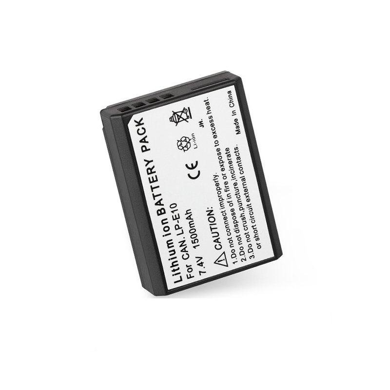 LP-E10 Rechargeable Lithium-Ion Battery Pack for Canon EOS Rebel T3/T5/T6/T7 Digital Cameras