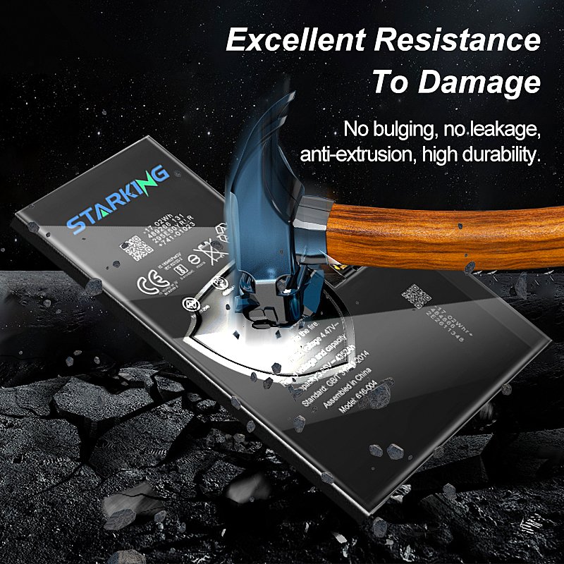 Free Sample Digital LI-Ion Mobile Phone Batteries All Models Battery Cell for iPhone 6s Xr 7 Plus 8 5s Se 11 X Xs 13 12 Pro Max