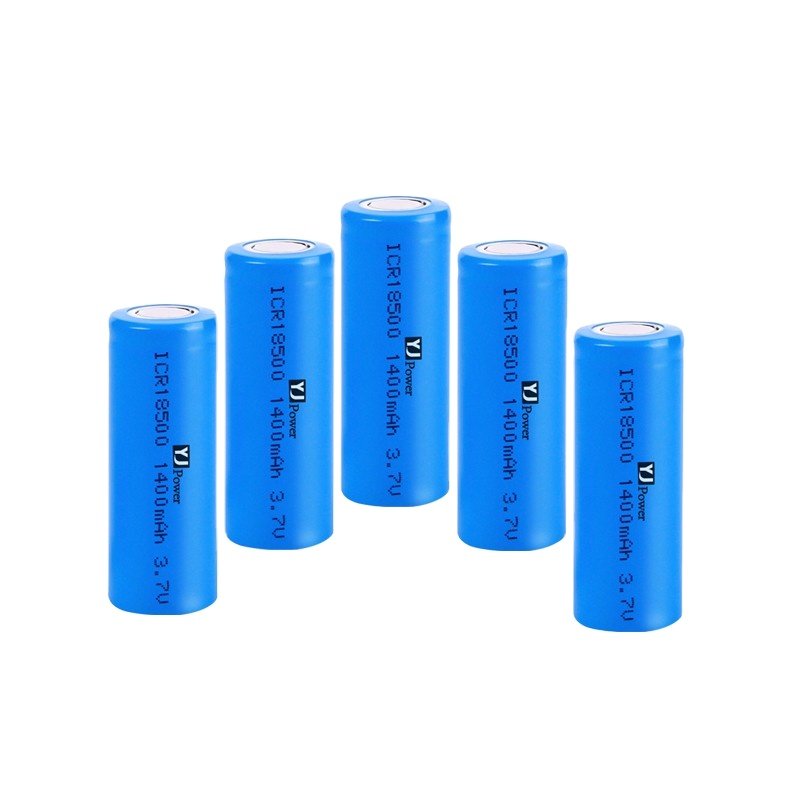 Original 18500 1600mAh 1400mAh li-ion cylindriacl battery 17500 1400 mah with CE BIS KC IEC62133 UN38.3 certificate