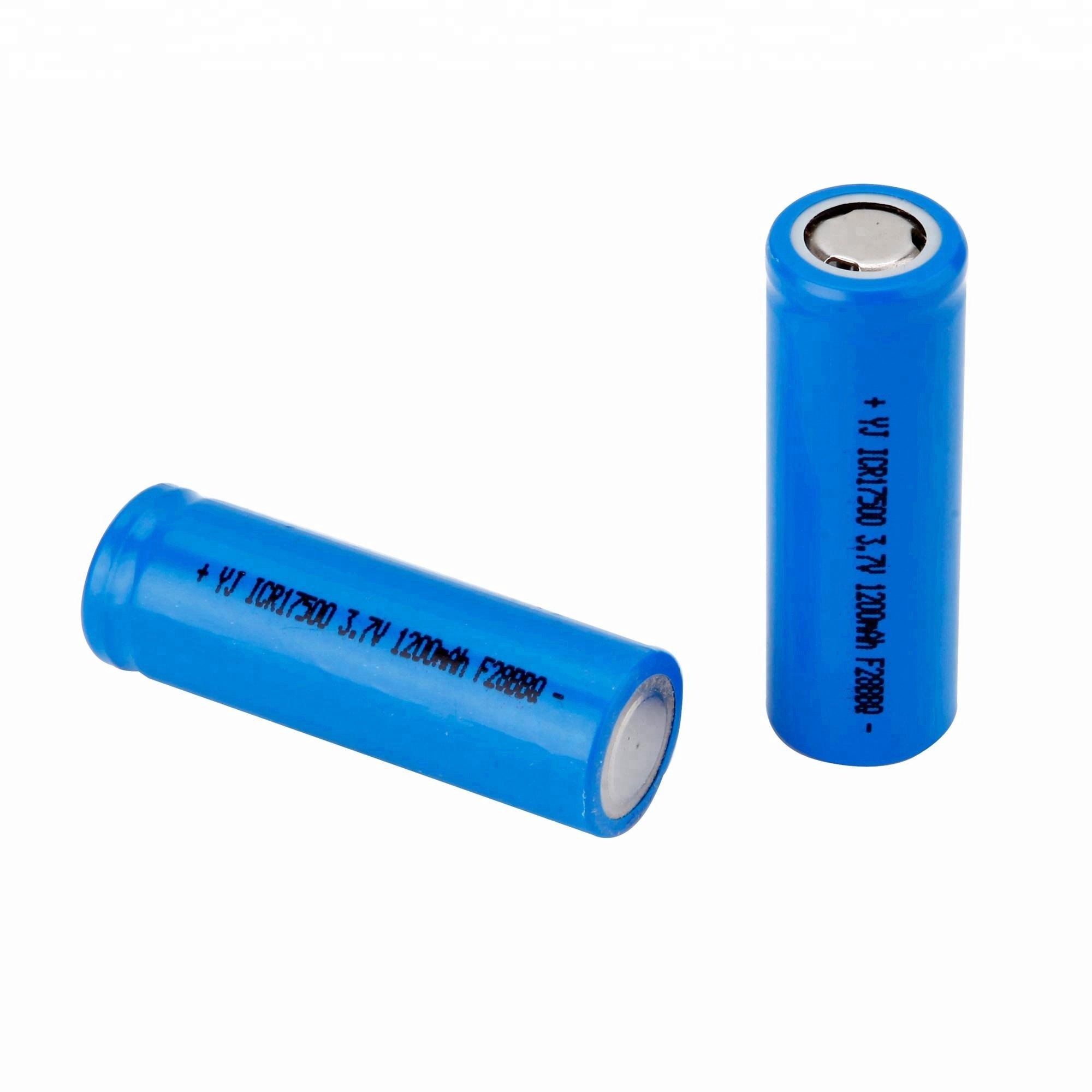 Original 18500 1600mAh 1400mAh li-ion cylindriacl battery 17500 1400 mah with CE BIS KC IEC62133 UN38.3 certificate