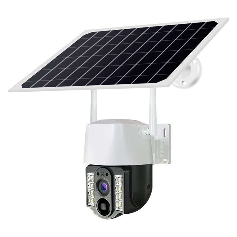 Hd 4MP Battery Camara Panel Solar Wifi Camera PIR Human Motion Auto Tracking Ip Outdoor Camera Waterproof