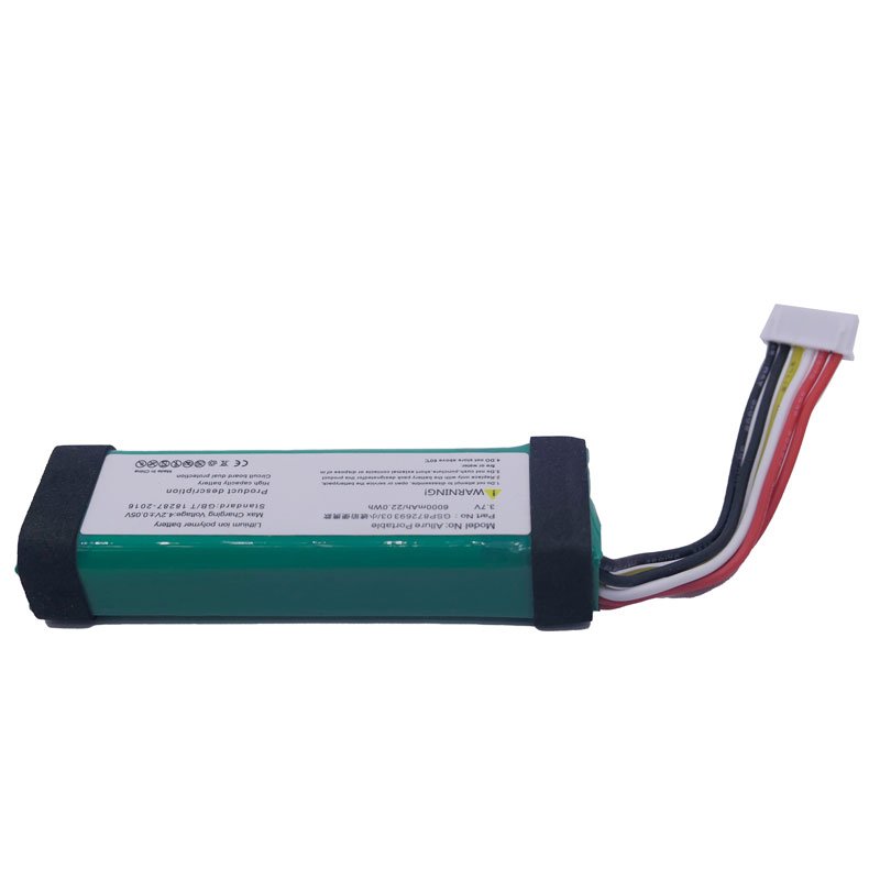 Battery Replacement For Harman Kardon Allure Portable Speaker GSP87269303 Polymer Li Batera 3.7v 6000mAh 22.2wh Batteries
