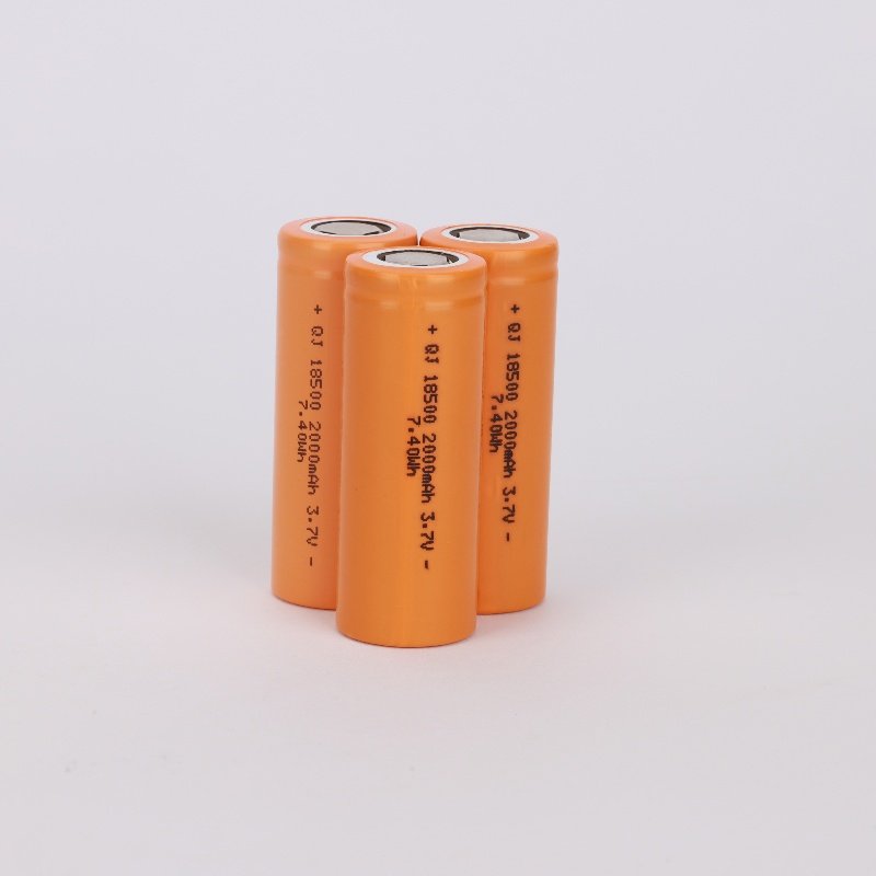 Wholesale High Rate 18580 3.7V 2000mAh 5C Recycle Cyclic Storage Rechargeable Digital Lithium Li-Ion Batteries Battery Cells