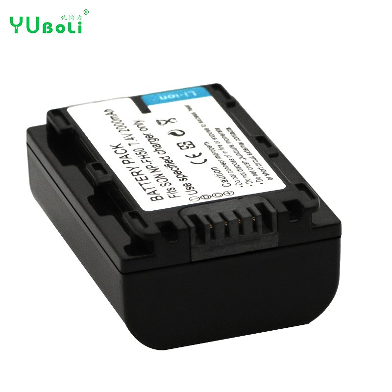 Popular 2000mAh Digital Camera Battery NP-FH50 NPFH50 For Sony DSLR A230 290 A330 A380 A390 Lithium ion Battery