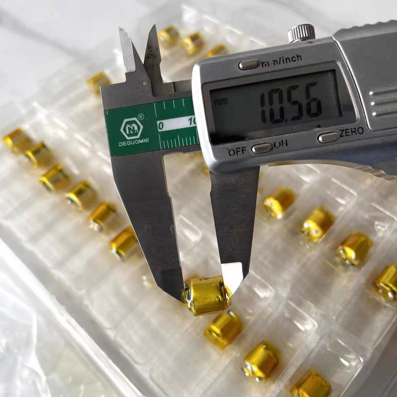 Factory wholesale small cylindrical polymer battery 10100 3.7v rechargeable cylindrical lipo battery 70mah for mini products