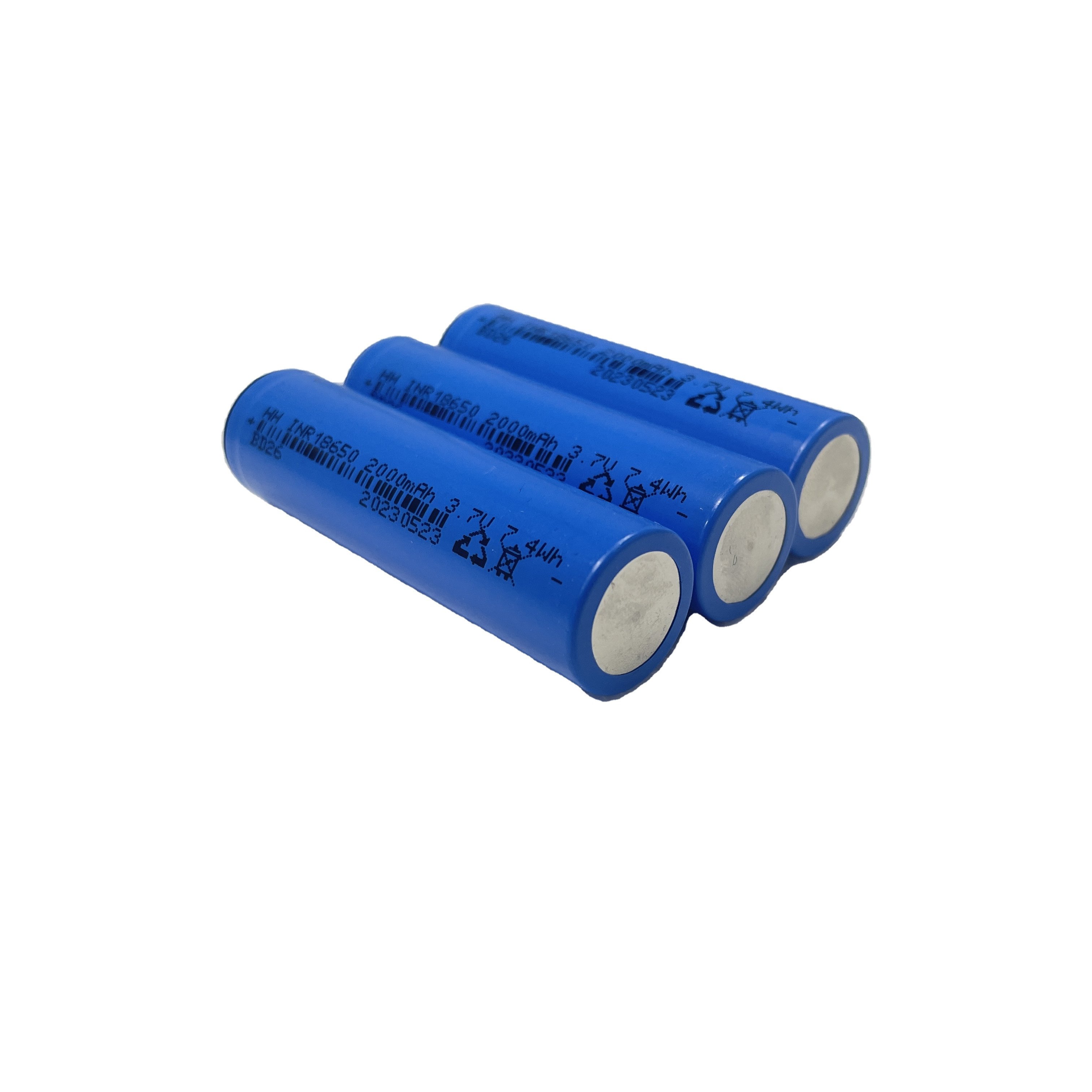 18650 10C High Energy 3.7V 2000mAh Lithium ion Cylindrical Battery for Power Tools Electric Bike Digital Products
