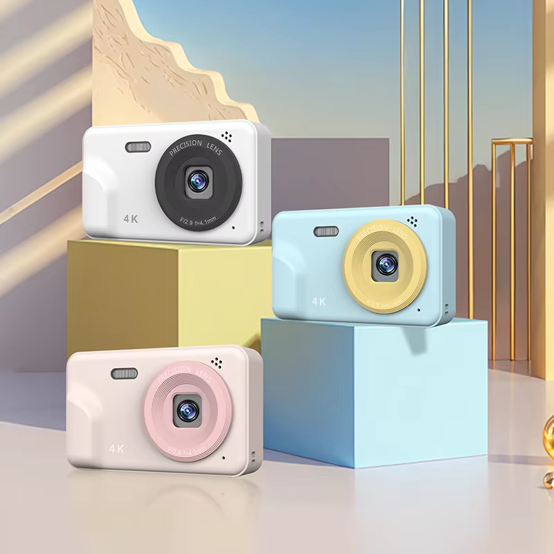 Hot 1080P HD Child Together mini photo camera for kids Photography Light with Built in Battery the Best Camera for Photography