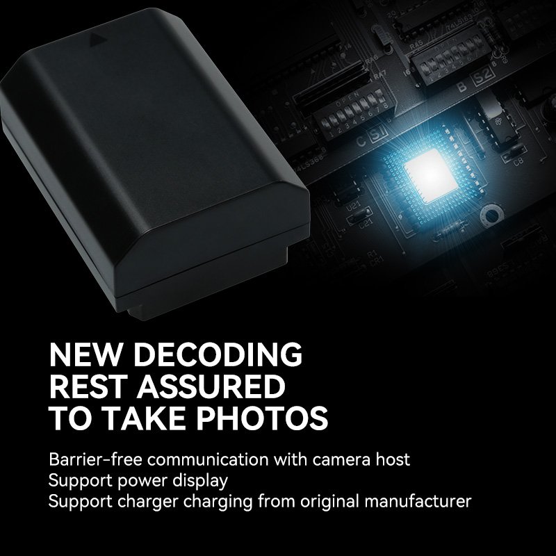 FB NP FZ100 camera battery for sony a7m4 a7m3 a7c2 A7R3 A7R4 7RM3 A9M2 A7S3 A6600 A6700 FX30 Digital camera