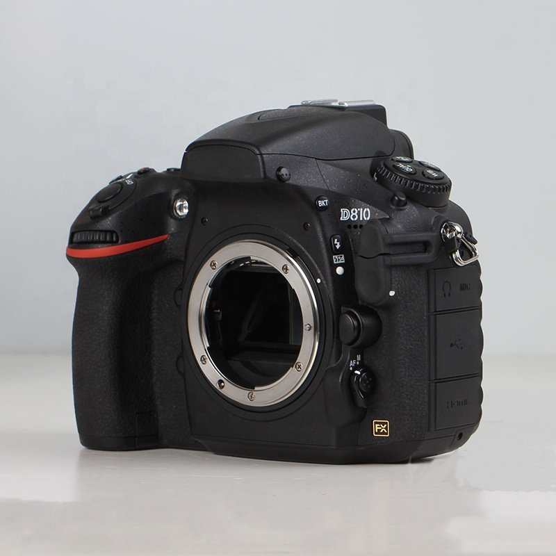 DF Wholesale Original DSLR Camera used HD Pixel D810 With Battery Charger Shoulder Strap D810 FX-Format Digital SLR Camera