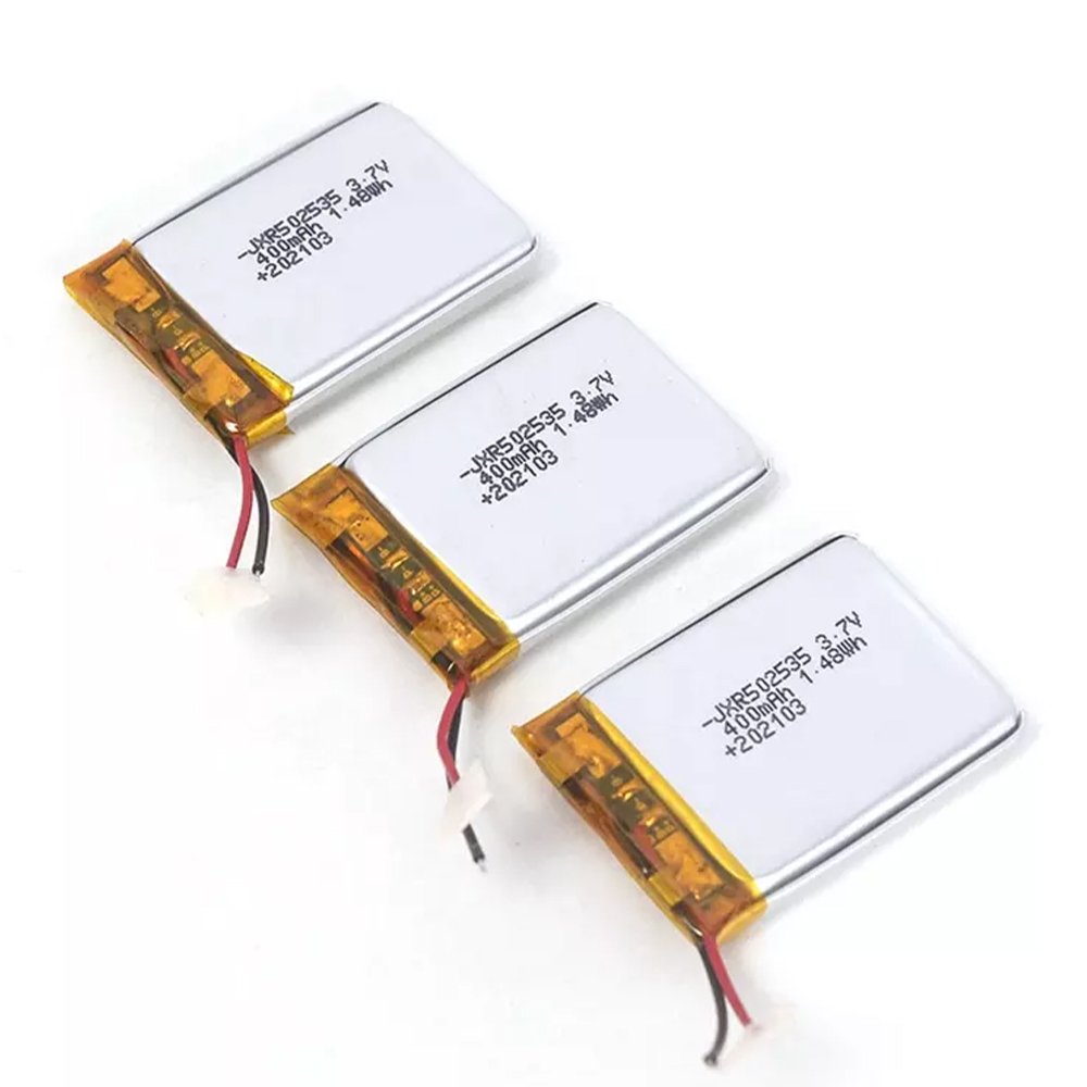 Kc IEC Certified Lipo 3.7v 502535 400mah 1.48wh Lithium Ion Polymer Battery For Digital Blood Pressure Monitor Pulse Oximeter