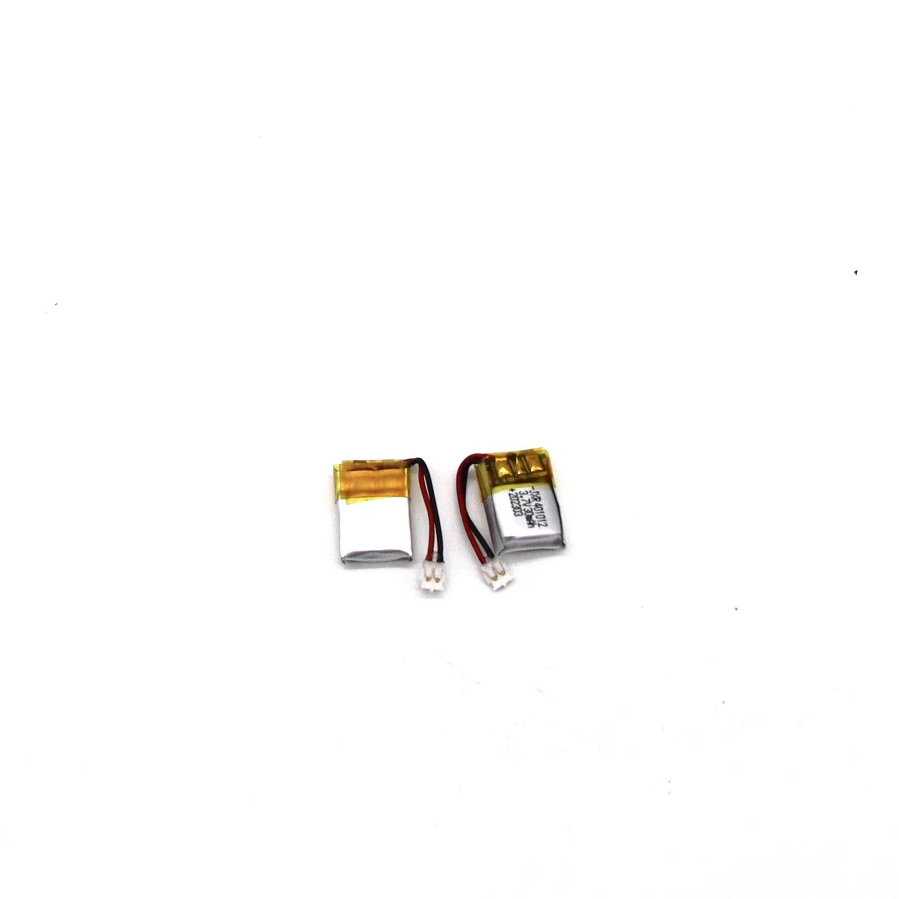Rechargeable Mini digital Li ion polymer battery Dimension 401012 30mah 3.7v Lithium Polymer Battery for Neon light LED light
