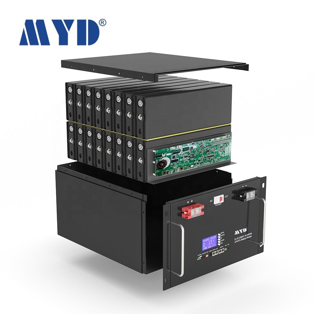 6500 Cycles Lithium Ion Battery LiFePO4 Batteries 48V 100Ah Battery pack