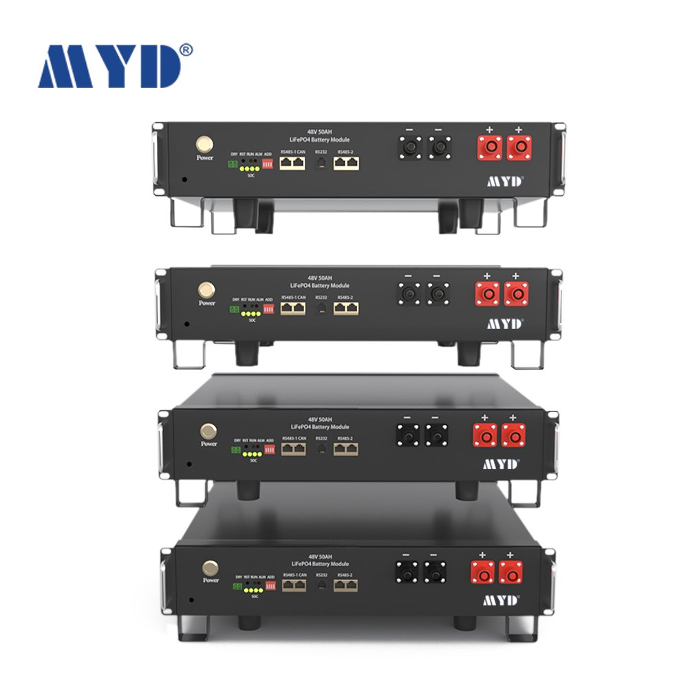 6500 Cycles Lithium Ion Battery LiFePO4 Batteries 48V 100Ah Battery pack