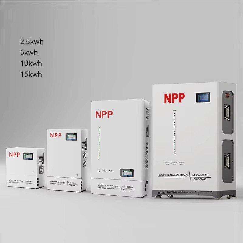 Stacked Home Energy Storage System Lithium Ion Solar Lifepo4 Battery 24v