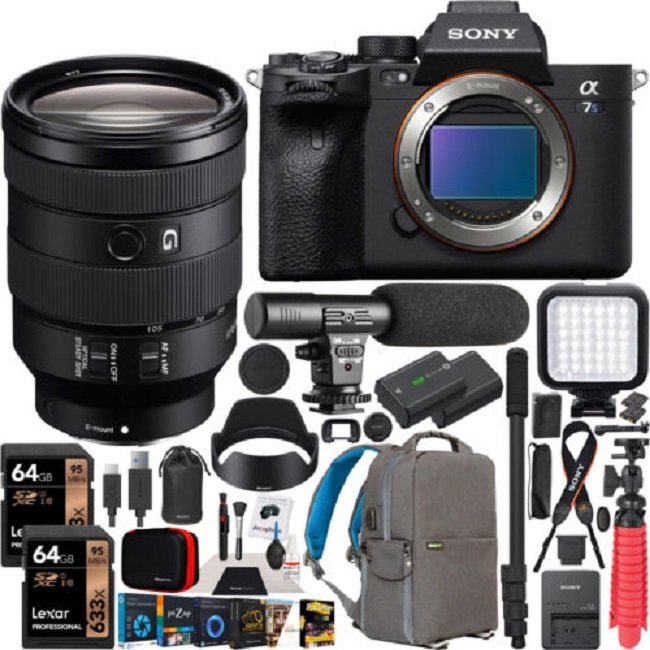 Wholesales Newly For A7 III A7M3 Full Frame Mirrorless 4K HDR + 28-70mm OSS Lens Bundle ILCE-7M3