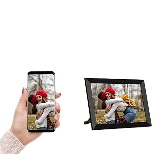 cheap 10.1 inch WIFI lcd gift advertising video player smart electronic album display touch screen picture digital photo frame