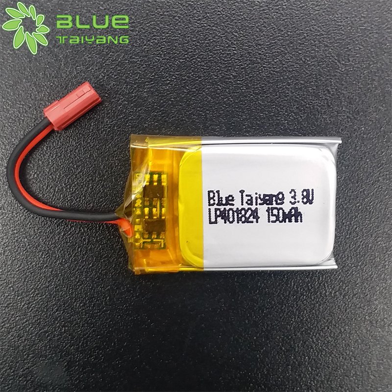 Drones Mini Lithium Polymer Batteries 401824 3.8v 150mah lipo battery