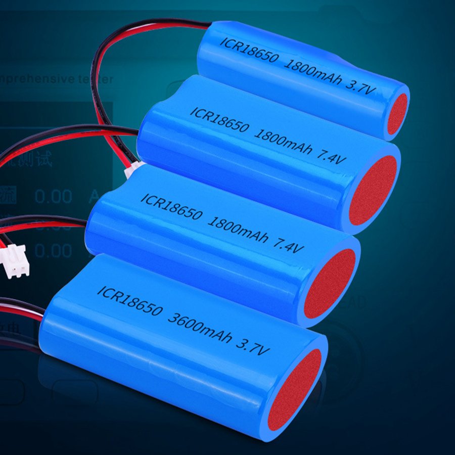 Long Service Life 18650 Battery Portable Large Capacity Rechargeable 7.4V 3600mah Lithium Battery