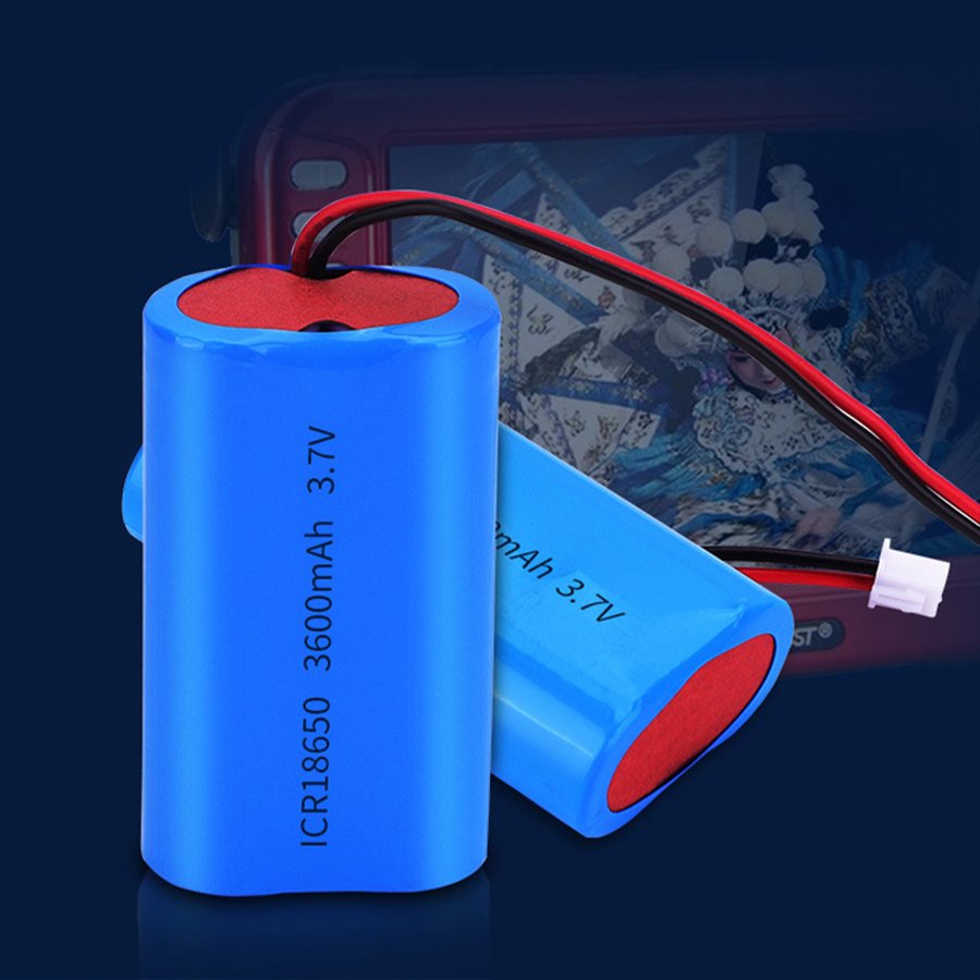 Long Service Life 18650 Battery Portable Large Capacity Rechargeable 7.4V 3600mah Lithium Battery