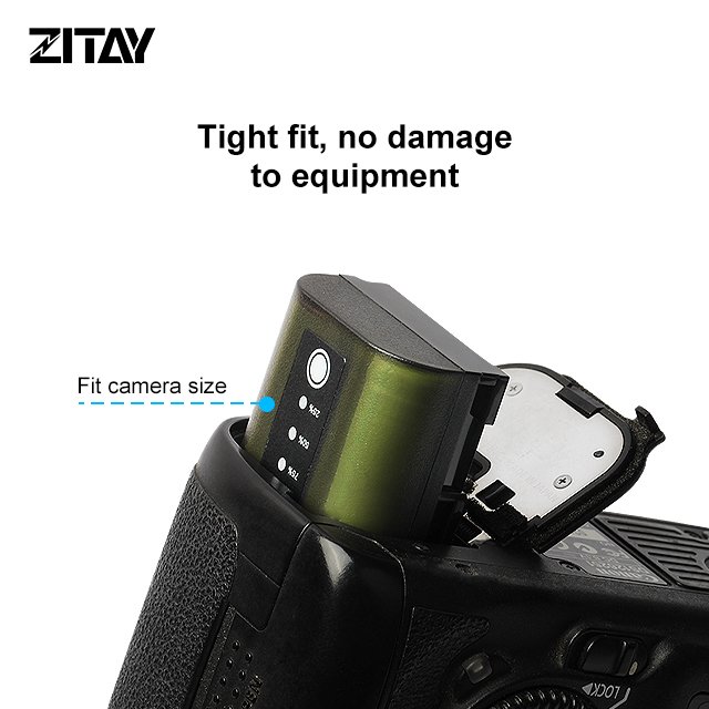 ZITAY LP-E6NH Lith-ion rechargeable Digital Camera Battery Touch Remaining Display Compatible for Cannon R5/R7/R62/5D4/80D/6d2