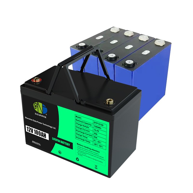 Customized Lithium Iron Phosphate Battery 100Ah 12V Lifepo4 Battery For UPS