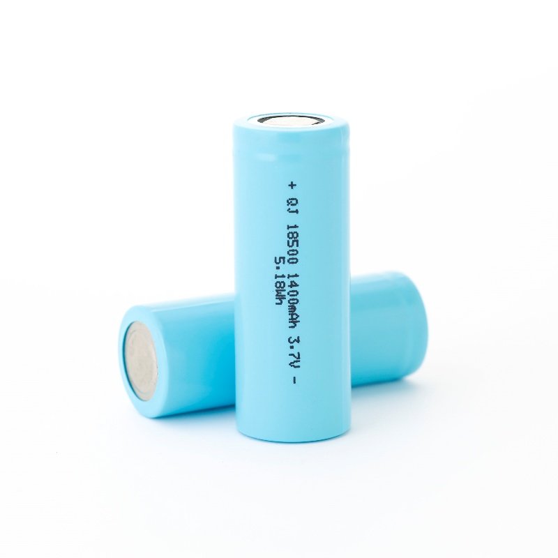 Wholesale 18500 3.7V 1400mAh Recycle Cyclic Storage Rechargeable Cylindrical Digital Lithium Li-Ion Batteries Battery Cells