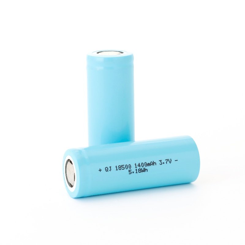 Wholesale 18500 3.7V 1400mAh Recycle Cyclic Storage Rechargeable Cylindrical Digital Lithium Li-Ion Batteries Battery Cells