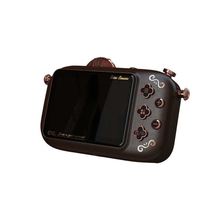 Old Fashion Retro Style Retro Cameras 5K HD Digital Mini Mirrorless Cameras for Vlogging