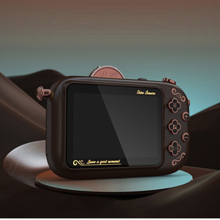 Old Fashion Retro Style Retro Cameras 5K HD Digital Mini Mirrorless Cameras for Vlogging