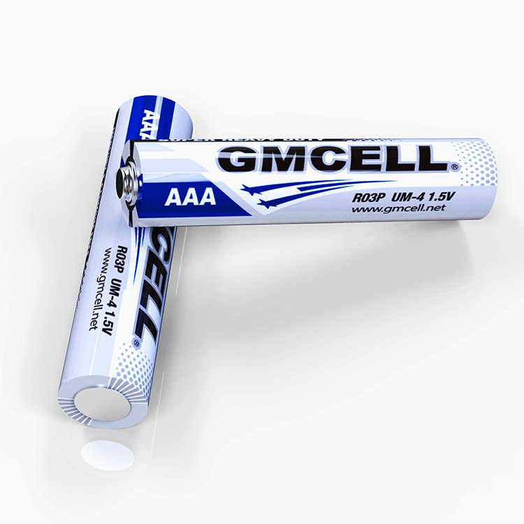 GMCELL Top Selling Heavy Duty Dry Battery 1.5v R03p AAA UM4 R03 Size Carbon Battery