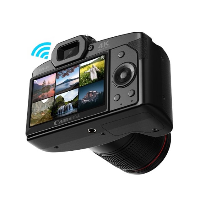 Factory OEM ODM New 16X Zoom 64 MP Wifi 4K HD Night Vision Digital DV Camera Professional