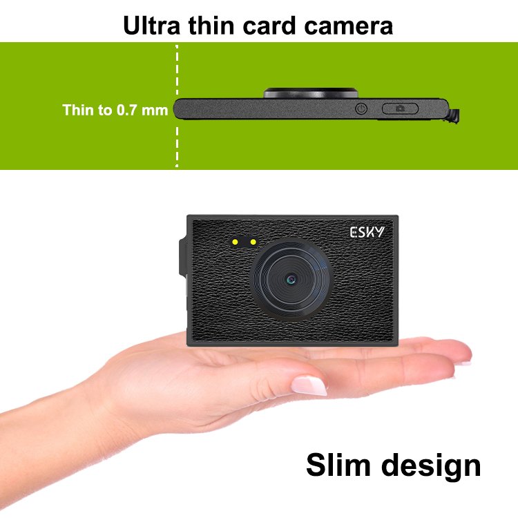 7.5mm Ultra-thin Compact Digital Camera 1080P HD Video Point and Shoot 16X Zoom Anti-Shake for Boys and Girls Kid Camera Digital
