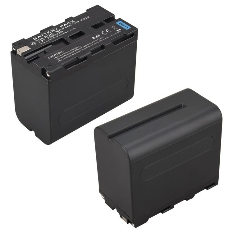 7800mah High Capacity NP-F960 NP-F970 NPF960 NPF970 Digital Camera Battery For Sony NP-F960 NP-F970 F960 F970 Battery