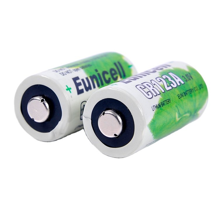 Limno2 Battery 3 Volt Cr123A Cr17335 1500mAh 3V Lithium Battery CR123A Cylindrical Battery