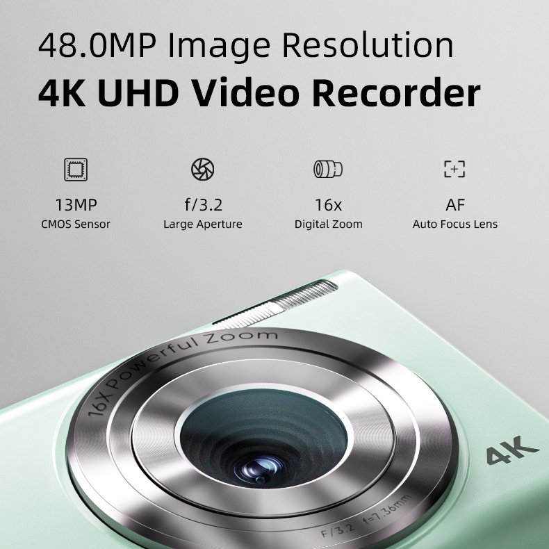 Nederland 2,88 inch Bron fabriek warmte 48MP kindercamera digitale camera professional 4k kids camera fotografie