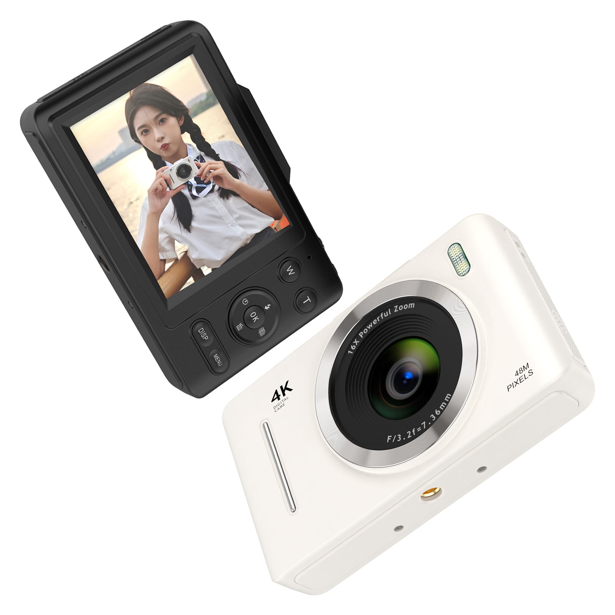 4K 48MP HD Digital Cameras For Photography Auto Focus DSLR Camera