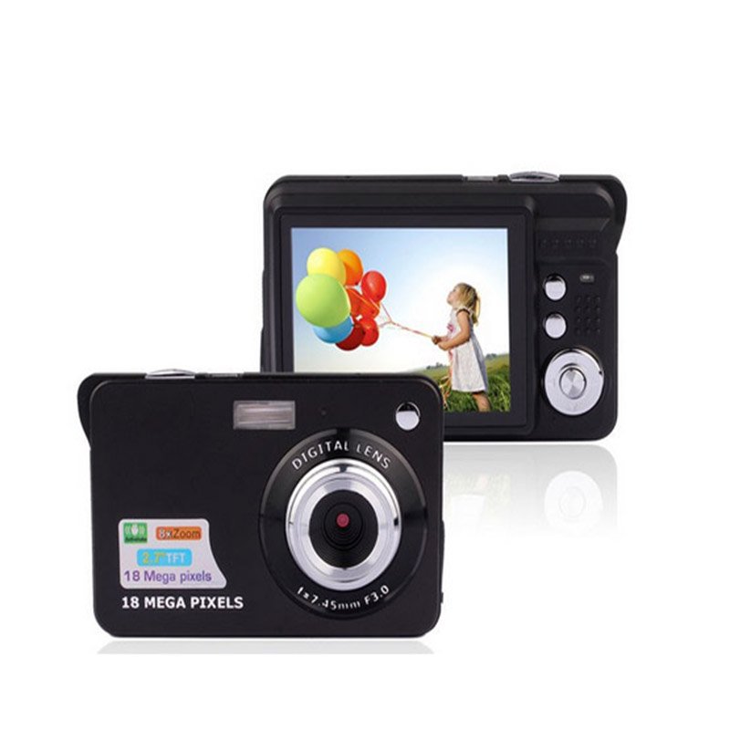 18 Megapixel 2.7inch TFT LCD chinese professional digital camera With LED
