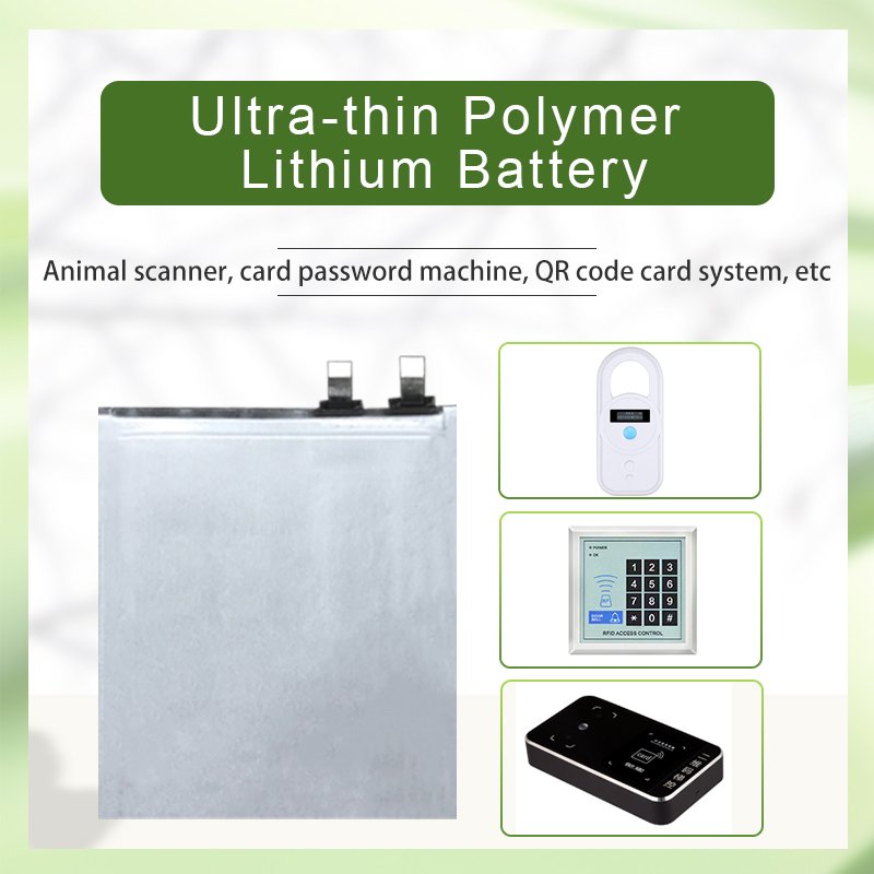 Custom Utra Small Tiny Polymer Lithium Battery 114752 3.7v 230mah replacement battery for rechargeable animal scanner&code card