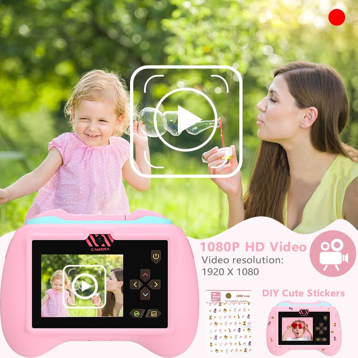 New Coming Kids Camera Best Cameras for Children's Happiness HD Video Camera