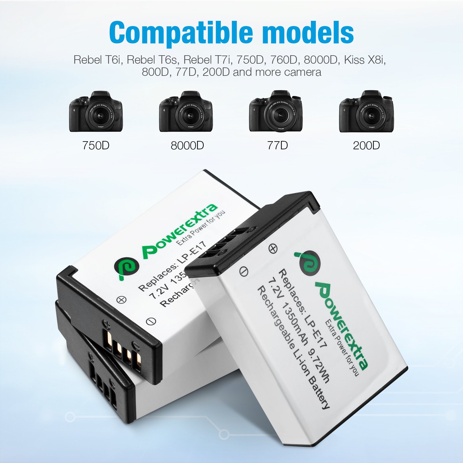 Cheap LPE17 1450mAh 7.2v Portable Micro USB Type-c Triple Fast Rechargeable Camera Battery Charger With 3 Camera Batteries