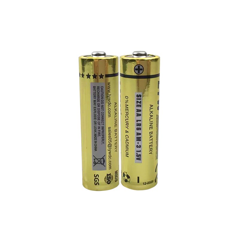 KC approval OEM high capacity alkaline dry battery 1.5V LR6 AA Alkaline battery long lasting for hand held games digital camera