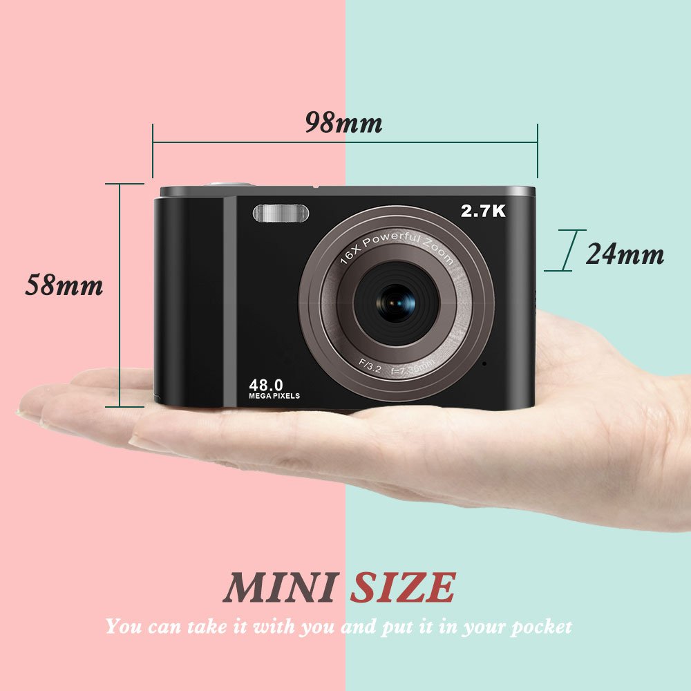 Hd small portable CCD style Student party mini 2.4 " retro vintage digital camera Professional Children Digital Mini SLR Camera