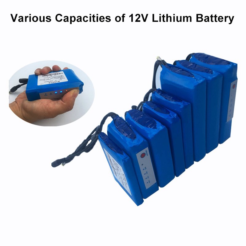 12V polymer lithium battery mobile lithium battery pack outdoor power display for solar systems