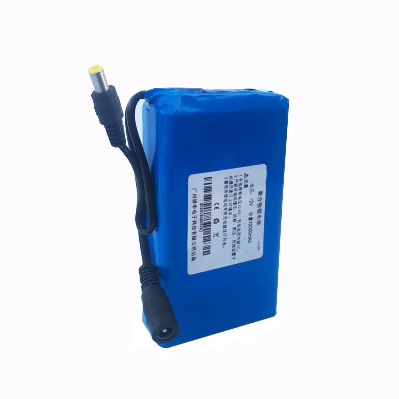 12V polymer lithium battery mobile lithium battery pack outdoor power display for solar systems