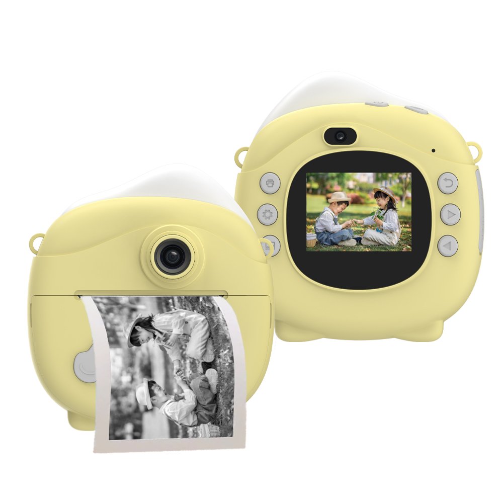 Children Gifts For Kids 1080p HD Mini Camera With Thermal Photo Paper Rechargeable Digital Camera Children Instant Print Camera