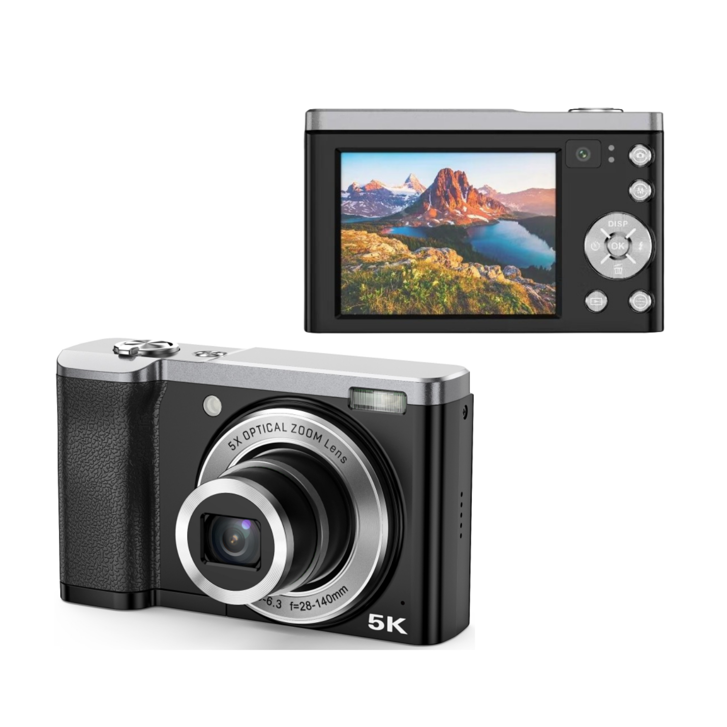 New Digital Camera DC30-5 5X Optical Zoom + 10X Digital zoom Digital Professional Camera 5x Optical Zoom Camera