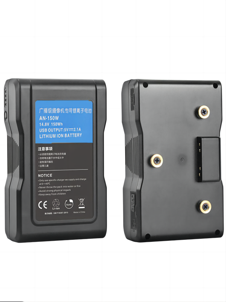 14.4V 10400MAH AN-150W 150wh V Mount Replacement Battery for HPX393 M850E Lithium Li-ion Digital Camera Battery